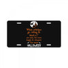 witches halloween License Plate