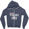 also available in sober t shirt Zipper Hoodie