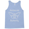 not so social butterfly Tank Top