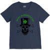 happy saint patrick day skull V-Neck Tee