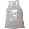 volbeat danish rock band cool skull Racerback Tank