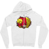the real pooh Zipper Hoodie