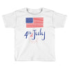 july 4th Toddler T-shirt