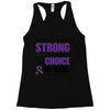 we don't know how strong we are until being strong is the only choice Racerback Tank