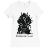 throne of games Ladies Fitted T-Shirt