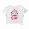 Celebrating With the 5th Birthday Queen Crop Top