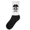 skull with beard Socks