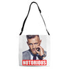 conor mcgregor notorious Adjustable Strap Totes