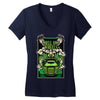 hell on wheels version two Women's V-Neck T-Shirt