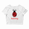 lady bug Crop Top