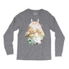 Totoro With Japanese Landscape Long Sleeve Shirts