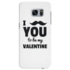 i moustache you to be my valentine Samsung Galaxy S7 Edge