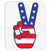 Peace Sign Hand Mousepad