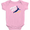 swan dive Baby Bodysuit