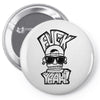 hip hop face Pin-back button
