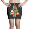 christmas tree made of bells stocking santa Mini Skirts