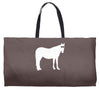 staring horse Weekender Totes