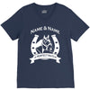 personalised pony horse and rider V-Neck Tee