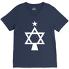 chrismukkah tree christmas V-Neck Tee