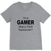 gamer baseball V-Neck Tee