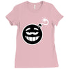 smile bomb Ladies Fitted T-Shirt