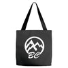 bc mountains british col Tote Bags