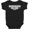 Backpacker Explore The World Baby Bodysuit