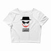 i am the one who laughs Crop Top