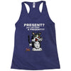 anxious cat Racerback Tank