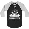 I Am Music Actually In A Very Commited Relationship 3/4 Sleeve Shirt