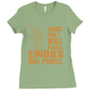 kill people funny Ladies Fitted T-Shirt