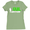 archer cartoon Ladies Fitted T-Shirt