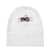 case ih red tractor boy comin' through Baby Beanies