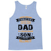Super Cool Dad Of A Freaking Awesome Son Tank Top