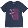 breast cancer V-Neck Tee