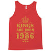 kings are born in 1986 Tank Top