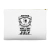 Never Underestimate Old Man Who Was Born July Accessory Pouches