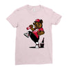 bear yeah Ladies Fitted T-Shirt
