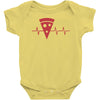 pizza is life Baby Bodysuit