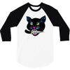 balck cat 3/4 Sleeve Shirt
