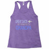 get promoted to grandpa Racerback Tank