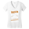 There Aren't Many Things I Love More Than Motorcycles Women's V-Neck T-Shirt