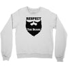 respect the beard Youth Sweatshirt