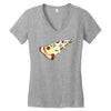 Pizza Slice Women's V-Neck T-Shirt