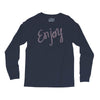 cute enjoy Long Sleeve Shirts