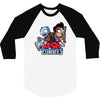 ash vs zombies 3/4 Sleeve Shirt