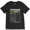 January Girl Facts Capricorn V-Neck Tee