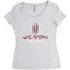 Weapon X Mutant  Wolverine Women's Triblend Scoop T-shirt