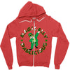 DABBİNG LEPRECHAUN Zipper Hoodie