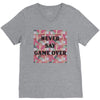 Never Say Game Over V-Neck Tee